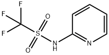 Methanesulfonamide, 1,1,1-trifluoro-N-2-pyridinyl- Struktur