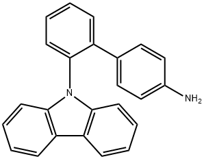 [1,1'-Biphenyl]-4-amine, 2'-(9H-carbazol-9-yl)- Struktur