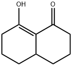 1(2H)-Naphthalenone, 3,4,4a,5,6,7-hexahydro-8-hydroxy- Struktur