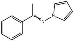 α-Methyl-N-(1H-pyrrol-1-yl)benzenemethanimine Struktur