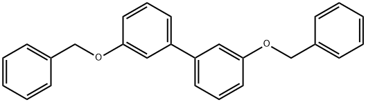 1,1'-Biphenyl, 3,3'-bis(phenylmethoxy)- Struktur