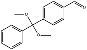 4-[Dimethoxy(phenyl)methyl]benzaldehyde Struktur