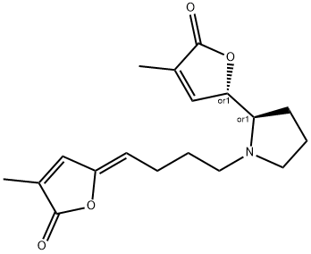 Pandamarilactonine B Struktur