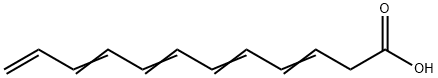 3,5,7,9,11-Dodecapentenoic acid Struktur