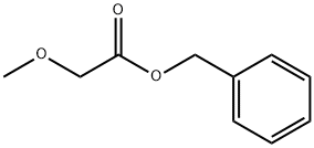 Acetic acid, 2-methoxy-, phenylmethyl ester Struktur