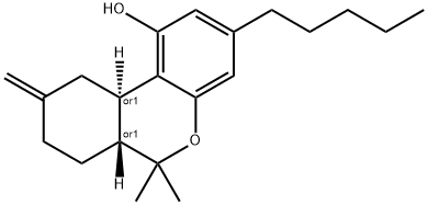 Δ9(11)-Tetrahydrocannabinol Struktur