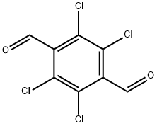 1,4-Benzenedicarboxaldehyde, 2,3,5,6-tetrachloro- Struktur