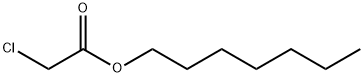 Acetic acid, 2-chloro-, heptyl ester Struktur