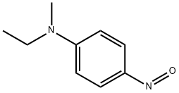 Benzenamine, N-ethyl-N-methyl-4-nitroso- Struktur