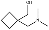 Cyclobutanemethanol, 1-[(dimethylamino)methyl]- Struktur