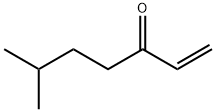 1-Hepten-3-one, 6-methyl- Struktur