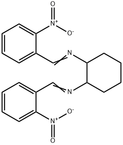 (1R,2R,N1E,N2E)-N1,N2-bis(2-nitrobenzylidene)cyclohexane-1,2-diamine Struktur