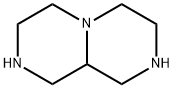 2H-Pyrazino[1,2-a]pyrazine, octahydro- Struktur