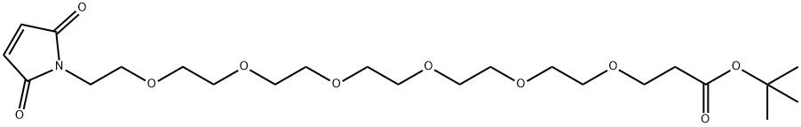 MAl-PEG6-t-butyl ester Struktur