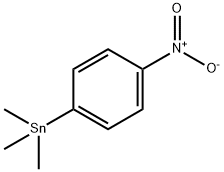 Stannane, trimethyl(4-nitrophenyl)- Struktur