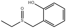 Phenol, 2-[(ethylsulfinyl)methyl]- Struktur