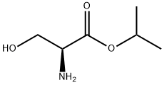 L-Serine, 1-methylethyl ester Struktur