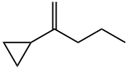 Cyclopropane, (1-methylenebutyl)- Struktur