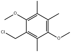 1-(Chloromethyl)-2,5-dimethoxy-3,4,6-trimethylbenzene Struktur