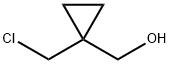 Cyclopropanemethanol, 1-(chloromethyl)- Struktur