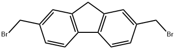 9H-Fluorene, 2,7-bis(bromomethyl)- Struktur