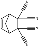 bicyclo[2.2.1]hept-5-ene-2,2,3,3-tetracarbonitrile Struktur