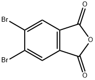 4,5-ジブロモフタル酸無(wú)水物 化學(xué)構(gòu)造式