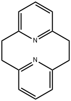 15,16-Diazatricyclo[9.3.1.14,8]hexadeca-1(15),4,6,8(16),11,13-hexaene Struktur