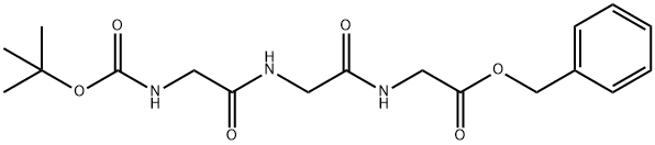 Boc-(Gly)3-OBn Struktur