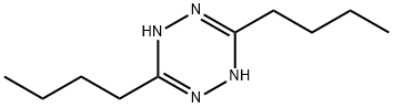 1,2,4,5-Tetrazine, 3,6-dibutyl-1,4-dihydro- Struktur