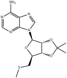 Adenosine, 5'-S-methyl-2',3'-O-(1-methylethylidene)-5'-thio- (9CI) Struktur