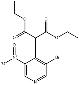 Diethyl (3-bromo-5-nitropyridin-4-yl)malonate