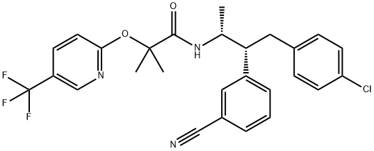 Taranabant ((1R,2R)stereoisomer) Struktur