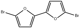 2,2'-Bifuran, 5,5'-dibromo- Struktur