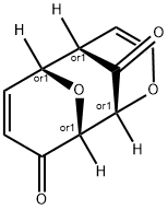 3,11-Dioxatricyclo5.3.1.12,6dodeca-4,8-diene-10,12-dione, (1.alpha.,2.alpha.,6.alpha.,7.alpha.)- Struktur