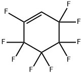 Cyclohexene, 1,3,3,4,4,5,5,6,6-nonafluoro- Struktur