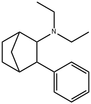 Bicyclo[2.2.1]heptan-2-amine, N,N-diethyl-3-phenyl- Struktur