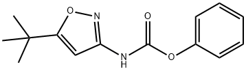 (5-tert-butyl-isoxazol-3-yl)-carbaMic acid phenyl ester, (5-tert-butylisoxazol-3-yl)carbaMic acid phenyl ester Struktur