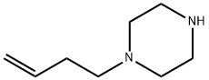 1-(but-3-en-1-yl)piperazine Struktur