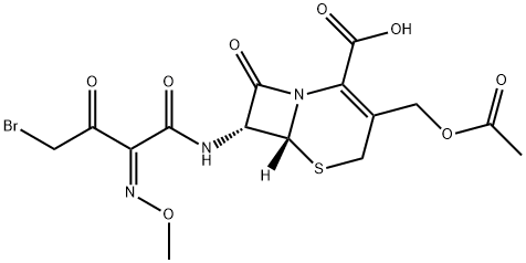 Cefotaxime Impurity 23(Cefotaxime Bromoacetyl Analog) Struktur