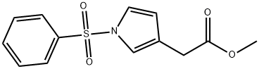 1H-Pyrrole-3-acetic acid, 1-(phenylsulfonyl)-, methyl ester