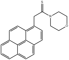 Ethanethione, 1-(4-morpholinyl)-2-(1-pyrenyl)-