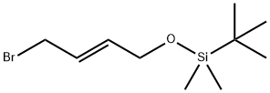 Silane, [[(2E)-4-bromo-2-buten-1-yl]oxy](1,1-dimethylethyl)dimethyl- Struktur