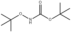 Carbamic acid, N-(1,1-dimethylethoxy)-, 1,1-dimethylethyl ester Struktur