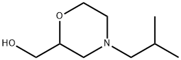 [4-(2-methylpropyl)morpholin-2-yl]methanol Struktur