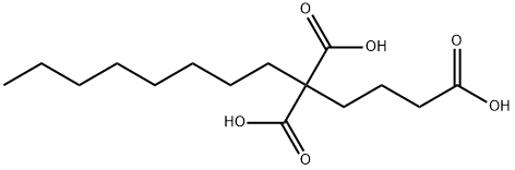 1,4,4-Dodecanetricarboxylic acid Struktur