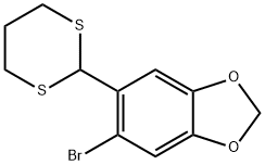 1-[1-(2-bromo-4,5-methylenedioxyphenyl)]-1,3-dithiane Structure