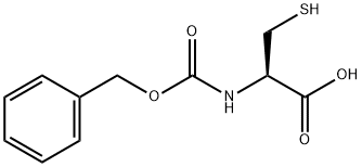 Cysteine, N-[(phenylmethoxy)carbonyl]- Struktur