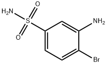 Benzenesulfonamide, 3-amino-4-bromo- Struktur
