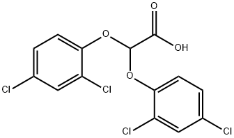 Bis(2,4-Dichlorophenoxy)acetic Acid Struktur